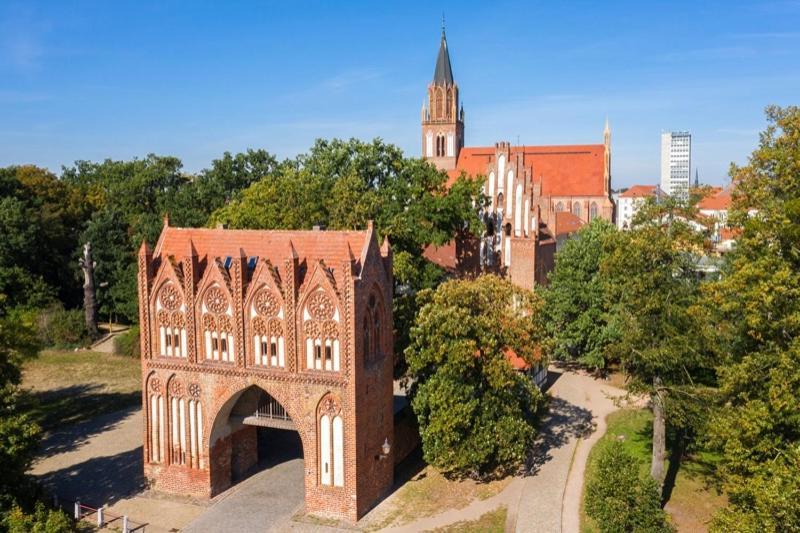 Ferienwohnung Kranichnest Neubrandenburg Exteriör bild