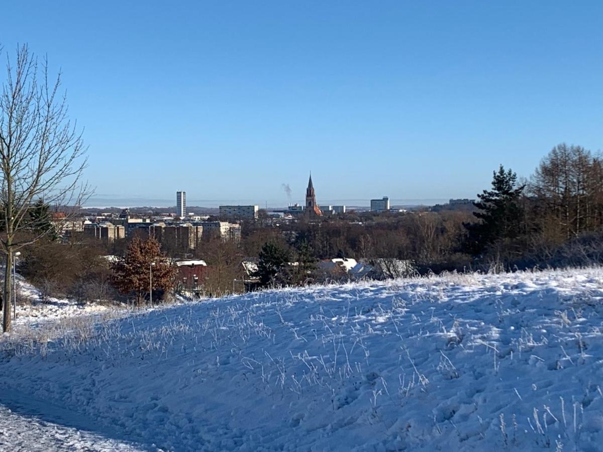 Ferienwohnung Kranichnest Neubrandenburg Exteriör bild