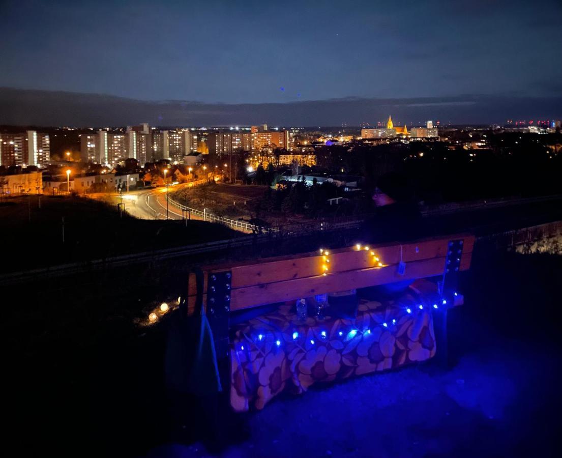 Ferienwohnung Kranichnest Neubrandenburg Exteriör bild