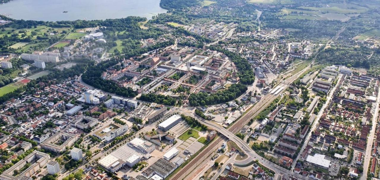Ferienwohnung Kranichnest Neubrandenburg Exteriör bild